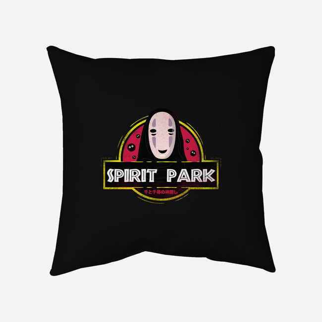 Spirit Park-none removable cover w insert throw pillow-rocketman_art