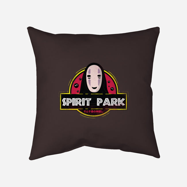 Spirit Park-none removable cover w insert throw pillow-rocketman_art