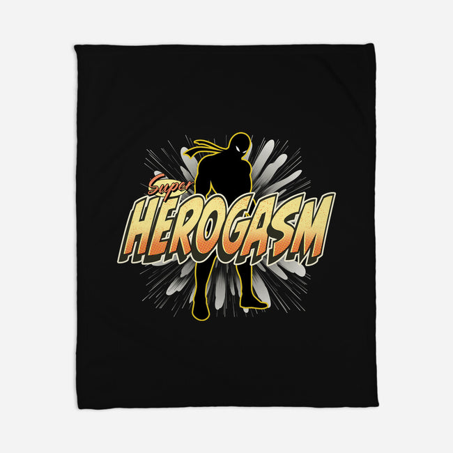 Super Herogasm-none fleece blanket-palmstreet