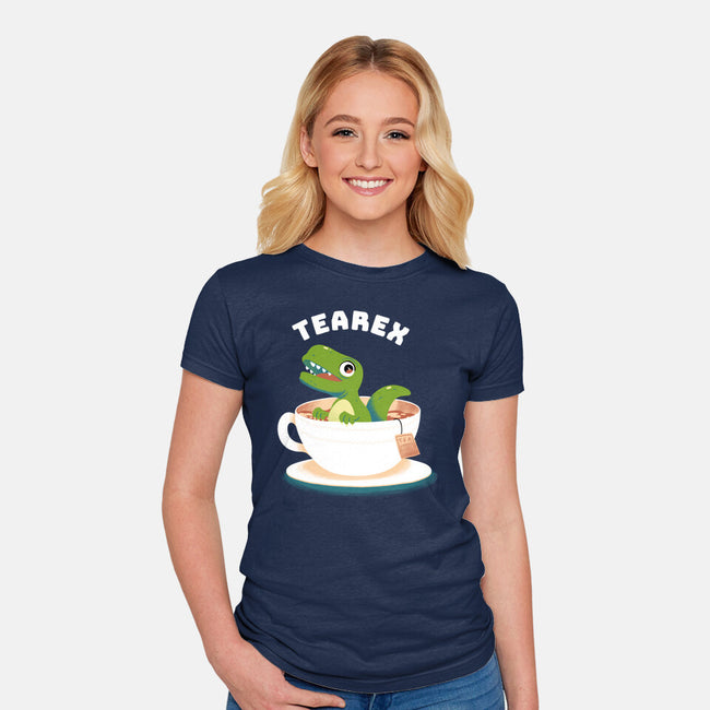 Tearex-womens fitted tee-FunkVampire