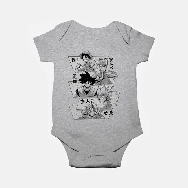 The Classic Boys-baby basic onesie-Arigatees