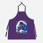 The Great Wave Of Mecha 01-unisex kitchen apron-Bellades