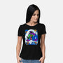 The Great Wave Of Mecha 01-womens basic tee-Bellades
