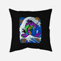 The Great Wave Of Mecha 01-none removable cover w insert throw pillow-Bellades