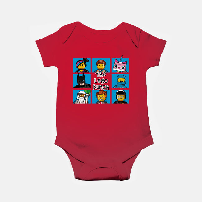 The Lego Bunch-baby basic onesie-jasesa