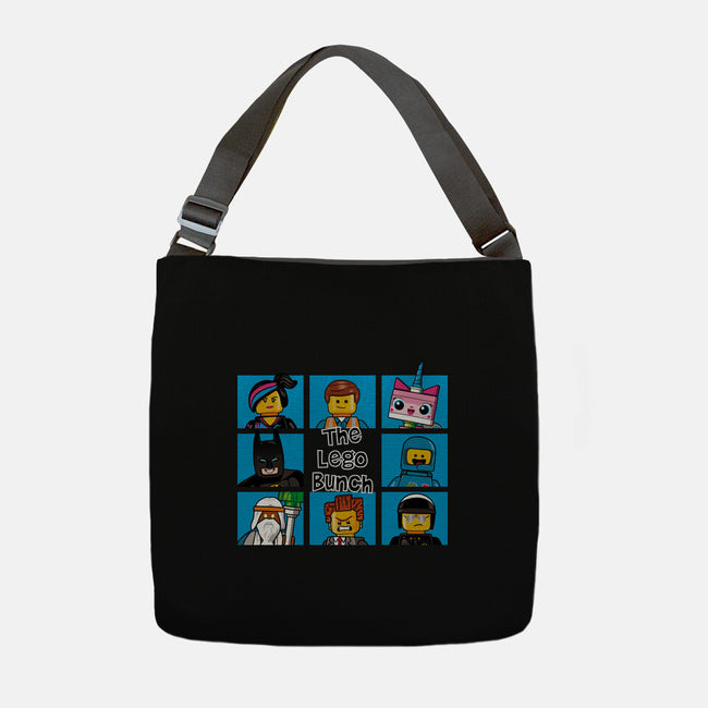 The Lego Bunch-none adjustable tote bag-jasesa