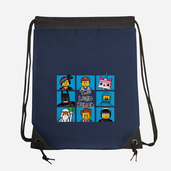 The Lego Bunch-none drawstring bag-jasesa