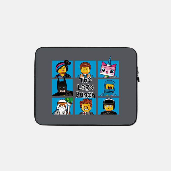 The Lego Bunch-none zippered laptop sleeve-jasesa