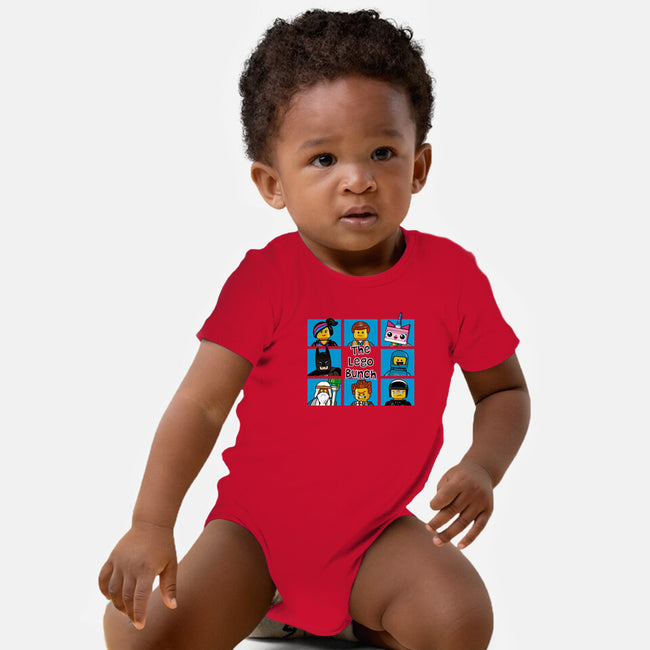 The Lego Bunch-baby basic onesie-jasesa