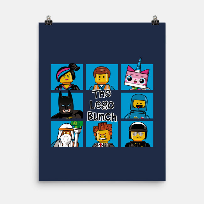 The Lego Bunch-none matte poster-jasesa