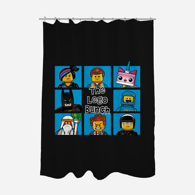 The Lego Bunch-none polyester shower curtain-jasesa