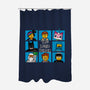 The Lego Bunch-none polyester shower curtain-jasesa