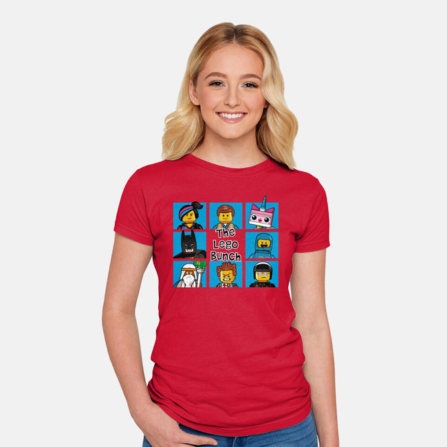 The Lego Bunch-womens fitted tee-jasesa