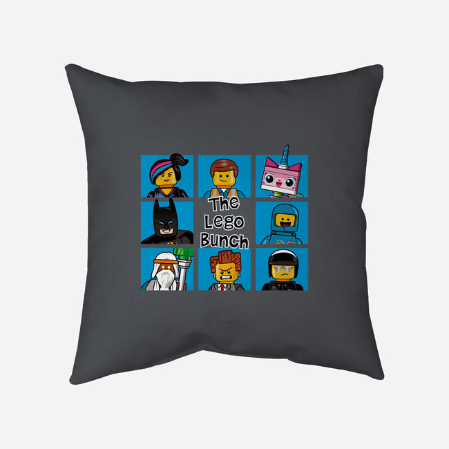 The Lego Bunch-none removable cover throw pillow-jasesa