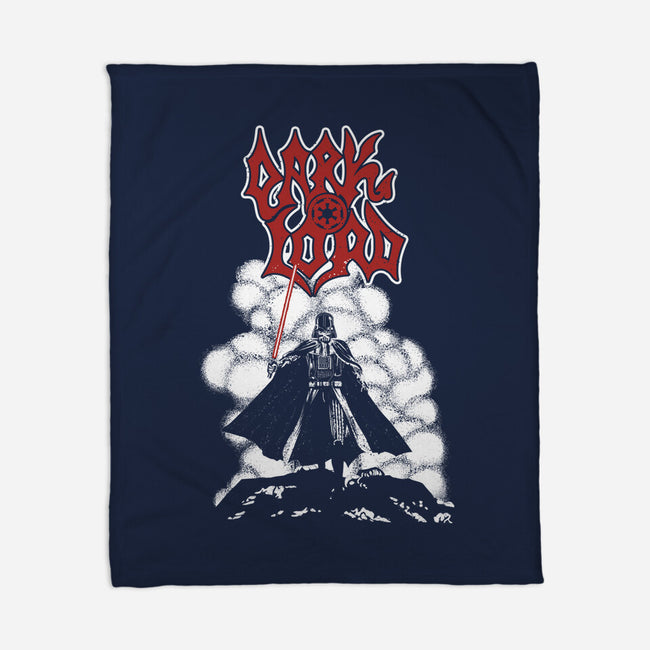 The Lord Of Darkness-none fleece blanket-retrodivision