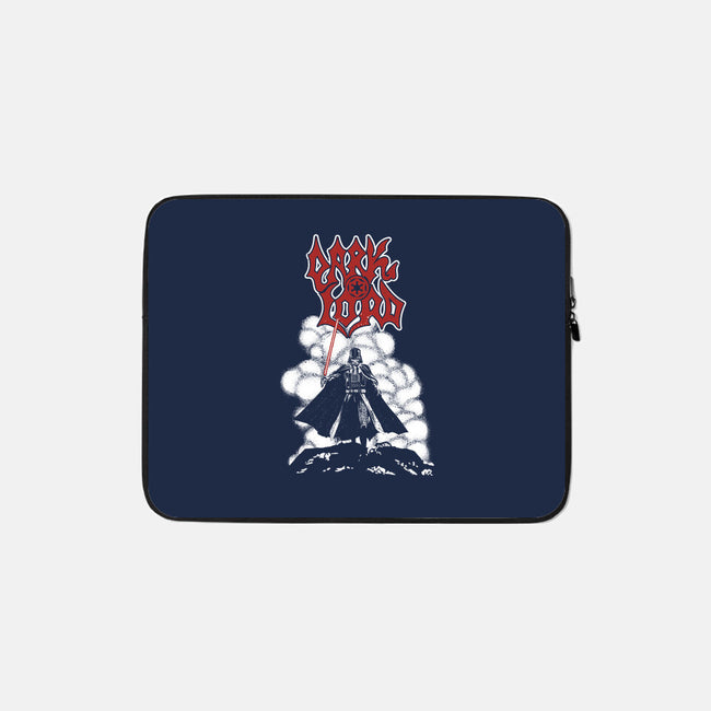 The Lord Of Darkness-none zippered laptop sleeve-retrodivision