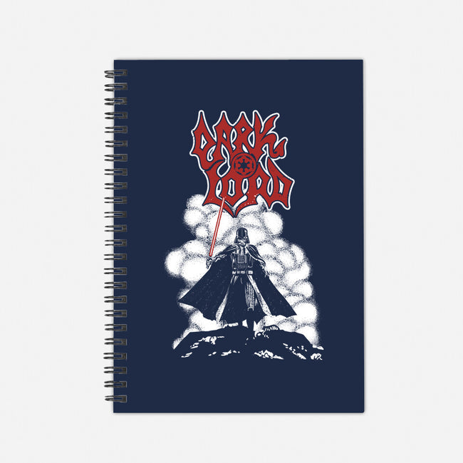 The Lord Of Darkness-none dot grid notebook-retrodivision