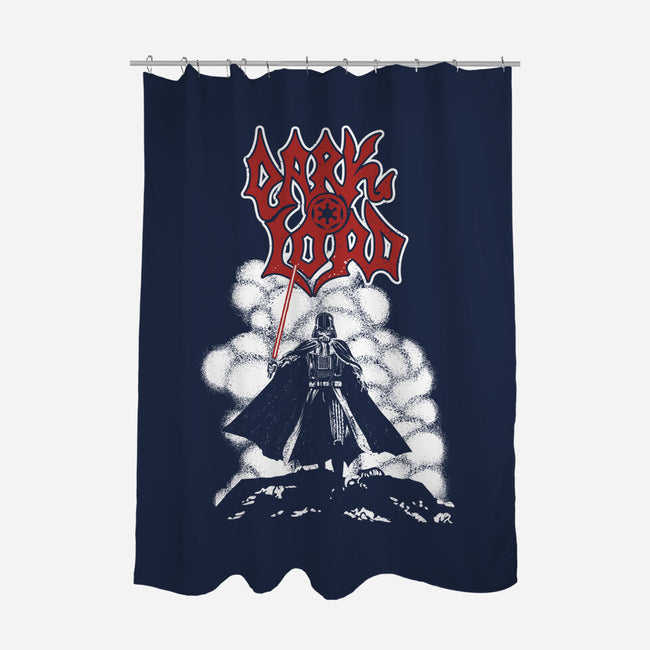 The Lord Of Darkness-none polyester shower curtain-retrodivision