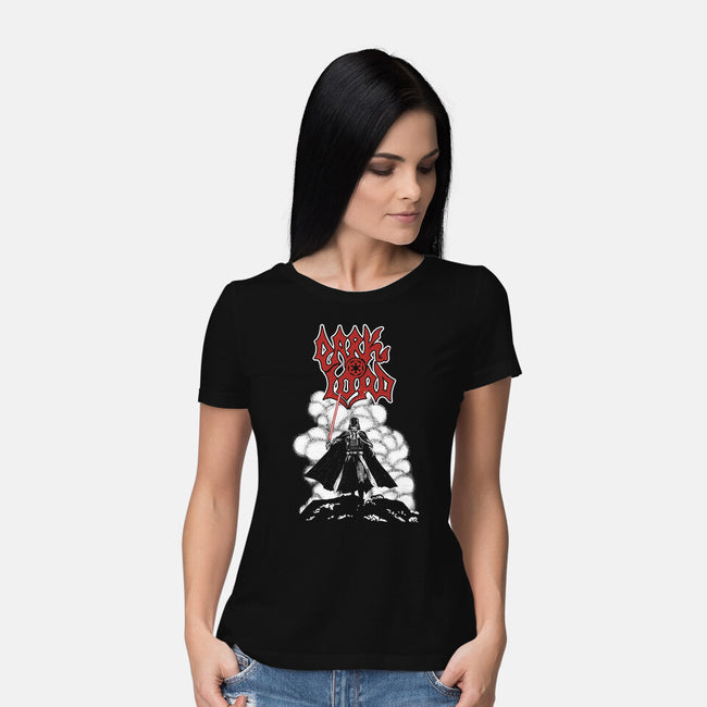The Lord Of Darkness-womens basic tee-retrodivision