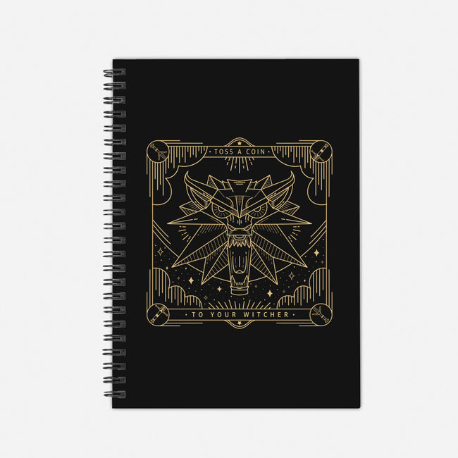 To Your Witcher-none dot grid notebook-Loreley Panacoton
