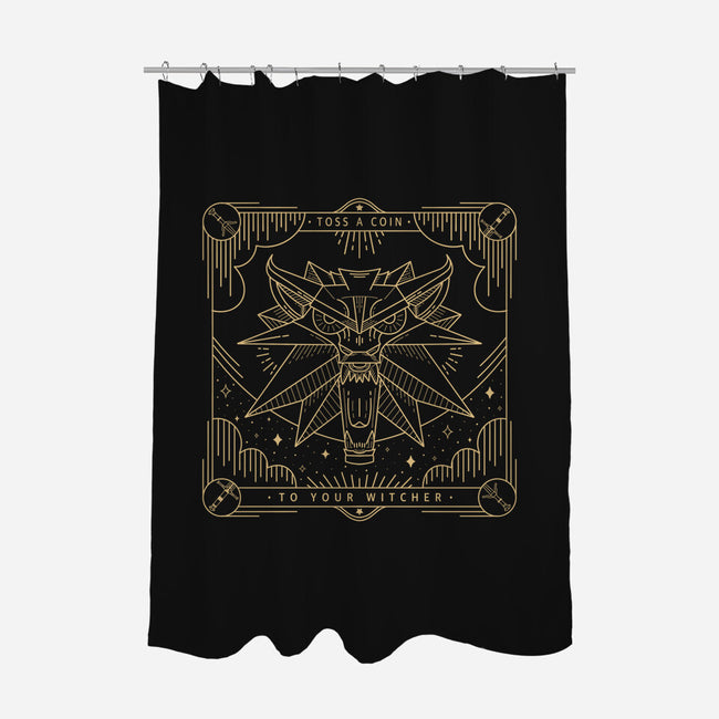 To Your Witcher-none polyester shower curtain-Loreley Panacoton