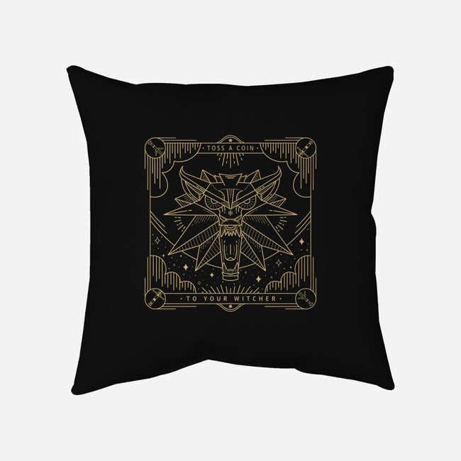 To Your Witcher-none removable cover w insert throw pillow-Loreley Panacoton