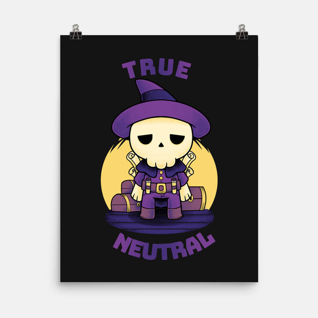 True Neutral-none matte poster-FunkVampire