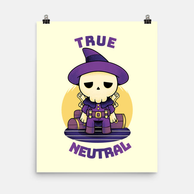 True Neutral-none matte poster-FunkVampire