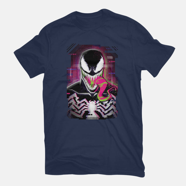 Venom Glitch-womens basic tee-danielmorris1993