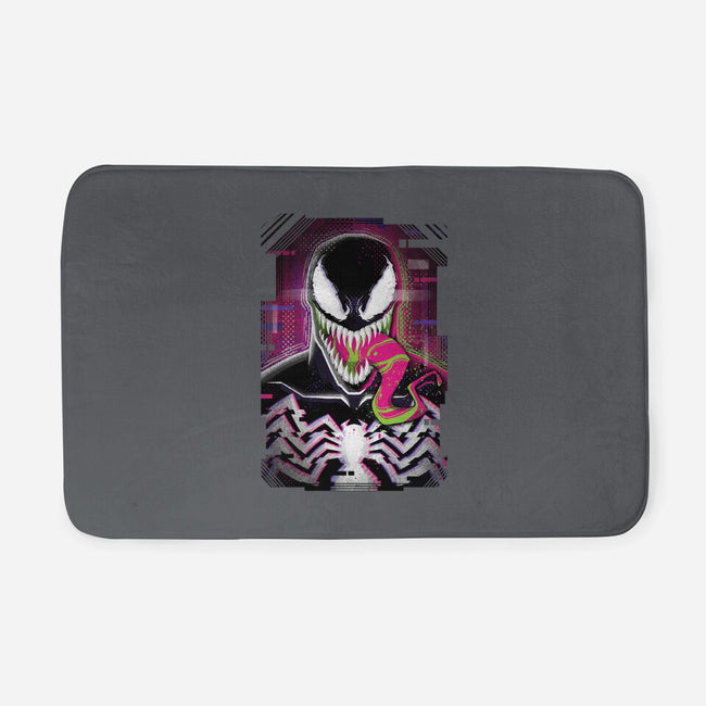 Venom Glitch-none memory foam bath mat-danielmorris1993