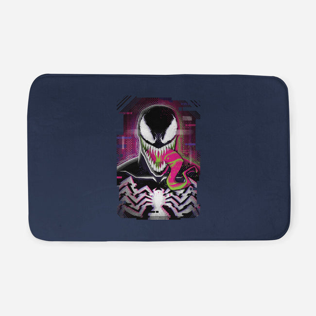 Venom Glitch-none memory foam bath mat-danielmorris1993