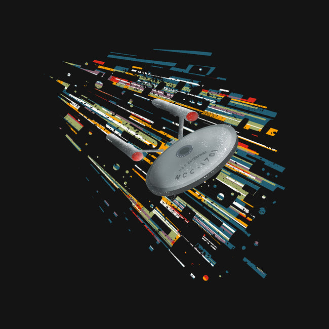 Boldly Going Into Deep Space-baby basic tee-kharmazero