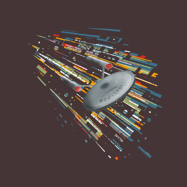 Boldly Going Into Deep Space-none fleece blanket-kharmazero