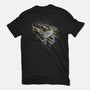Boldly Going Into Deep Space-mens heavyweight tee-kharmazero