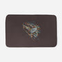 Boldly Going Into Deep Space-none memory foam bath mat-kharmazero