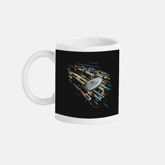 Boldly Going Into Deep Space-none mug drinkware-kharmazero