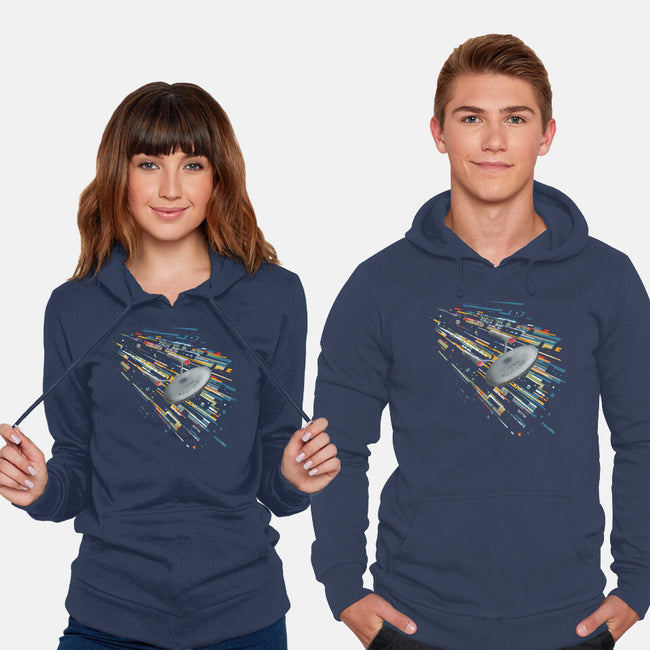 Boldly Going Into Deep Space-unisex pullover sweatshirt-kharmazero