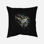 Boldly Going Into Deep Space-none removable cover w insert throw pillow-kharmazero