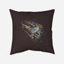 Boldly Going Into Deep Space-none removable cover w insert throw pillow-kharmazero