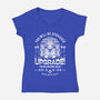 Upgrade-womens v-neck tee-Logozaste