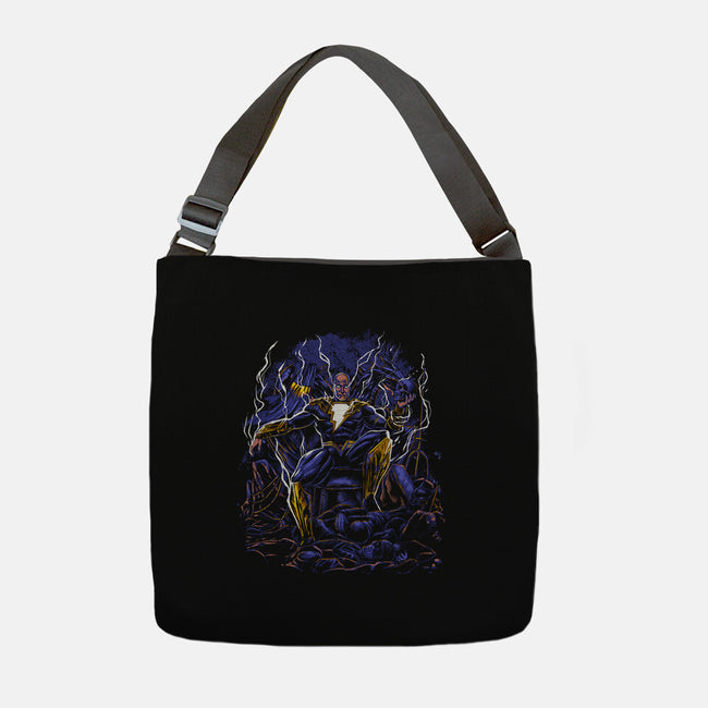 Destroyer Or Savior-none adjustable tote bag-Knegosfield