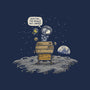 The Beagle Has Landed-womens fitted tee-kg07