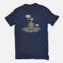 The Beagle Has Landed-womens fitted tee-kg07