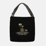 The Beagle Has Landed-none adjustable tote bag-kg07