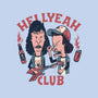 Hellyeah Club-womens fitted tee-momma_gorilla
