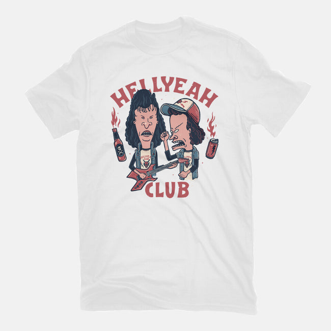Hellyeah Club-womens fitted tee-momma_gorilla