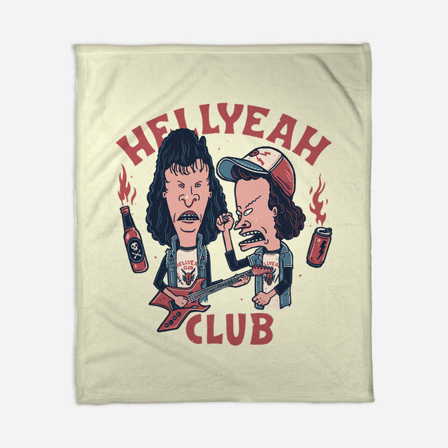 Hellyeah Club-none fleece blanket-momma_gorilla