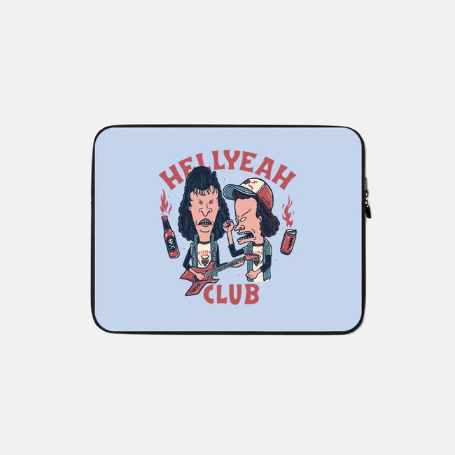 Hellyeah Club-none zippered laptop sleeve-momma_gorilla