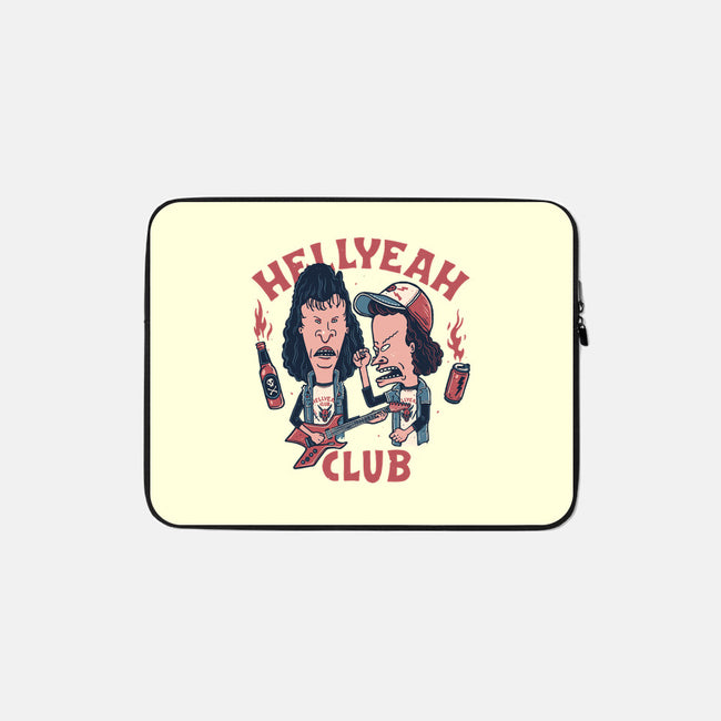 Hellyeah Club-none zippered laptop sleeve-momma_gorilla