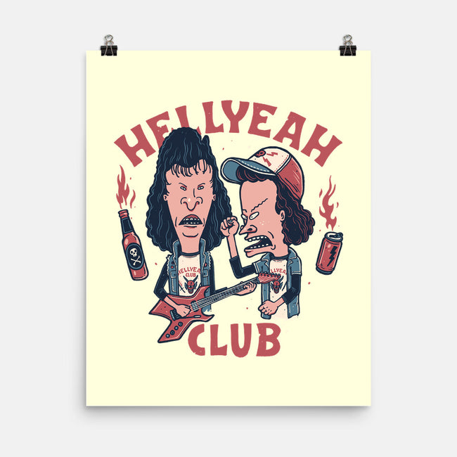 Hellyeah Club-none matte poster-momma_gorilla